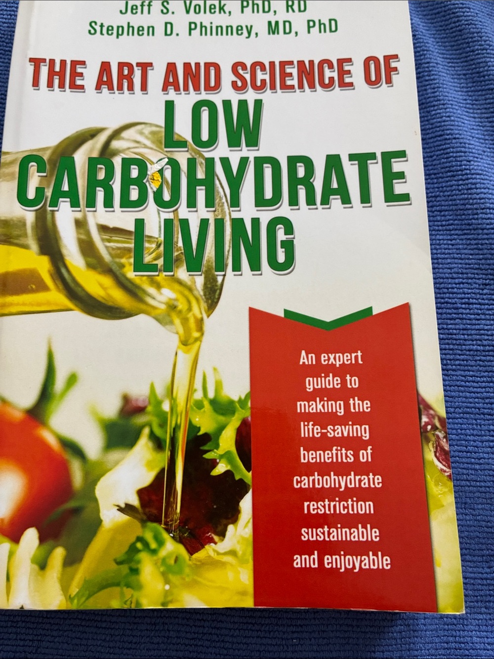 Low Carbohydrate Living — Book (Green, White, Red)
